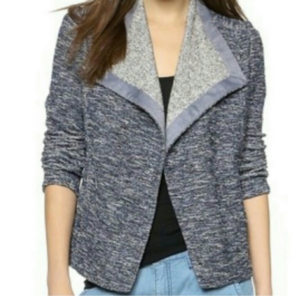 Vince drape neck jacket